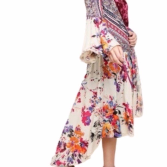 Boho Hippie Duster Festive Kimono - Picture 1 of 7